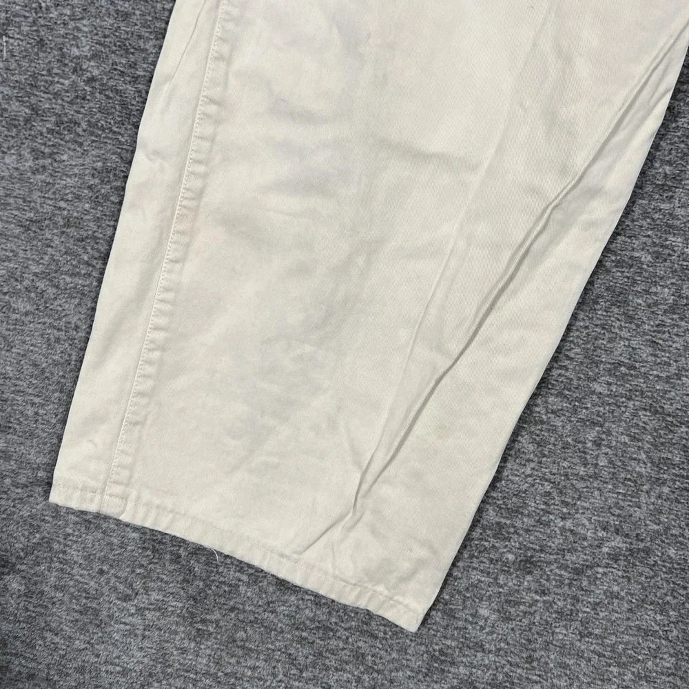 Ermenegildo Zegna Pants Mens 34 Beige Pleated Chino Dress‎ Trousers Brian Italy